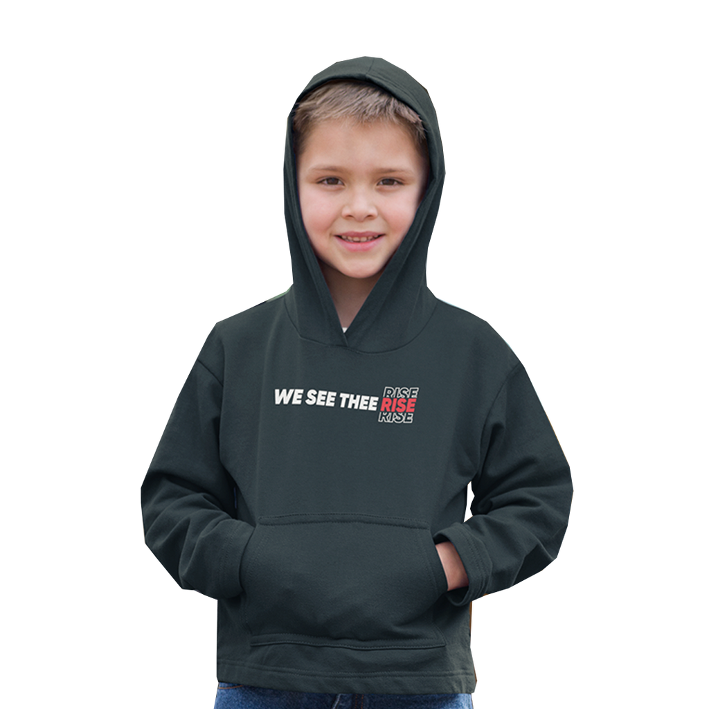English Tagline Hoodie - Youth